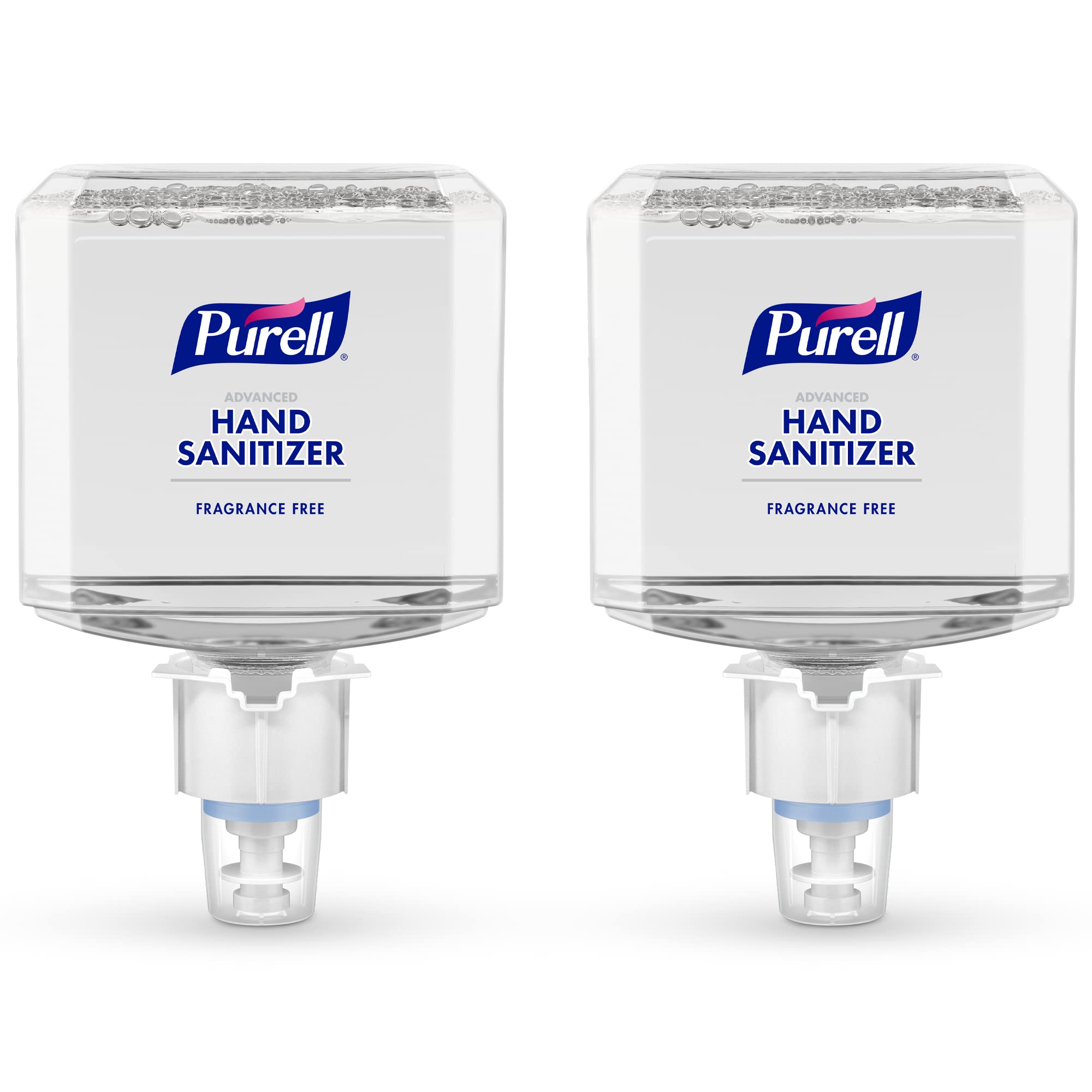 PURELL Advanced Hand Sanitizer Gentle & Free Foam, Fragrance Free, 1200 mL Refill for PURELL ES6 Automatic Hand Sanitizer Dispenser (Pack of 2) - 6451