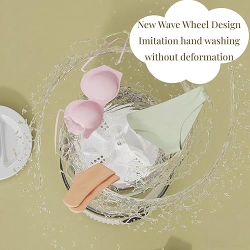 Miniatura 5 de Mini lavadora portátil para ropa interior, calcetines, ropa de bebé, lavadora compacta inalámbrica recargable para pequeñas cargas, viajes y uso en