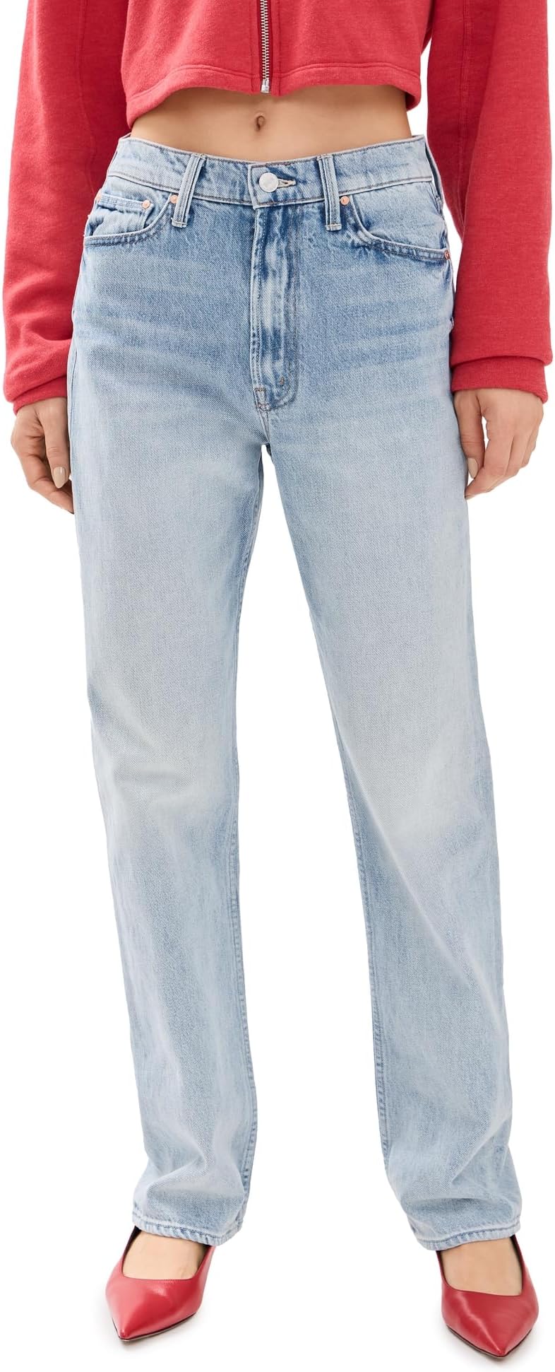 MOTHERWomen's High Waisted Study Skimp Jeans