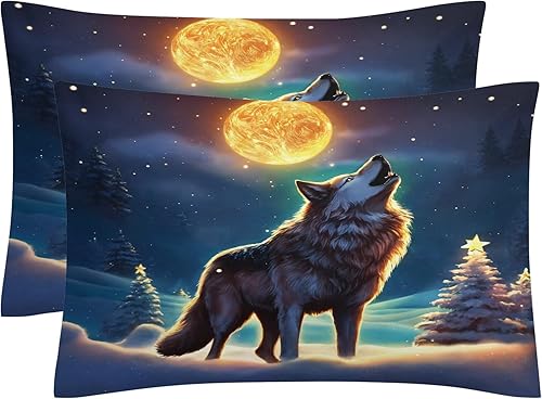 Miniatura 2 de OmErsa Juego de funda de edredón de tamaño individual, 3 piezas, funda de edredón de animales y 2 fundas de almohada de microfibra suave, decoración