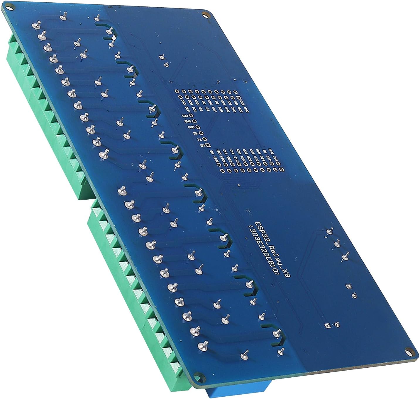 2pcs AC/DC Power Supply ESP32 Development Board Programmable Development Board Wireless WiFi 8 Way Channel 5V Relay Module ESP32-WROOM-32E for Arduino