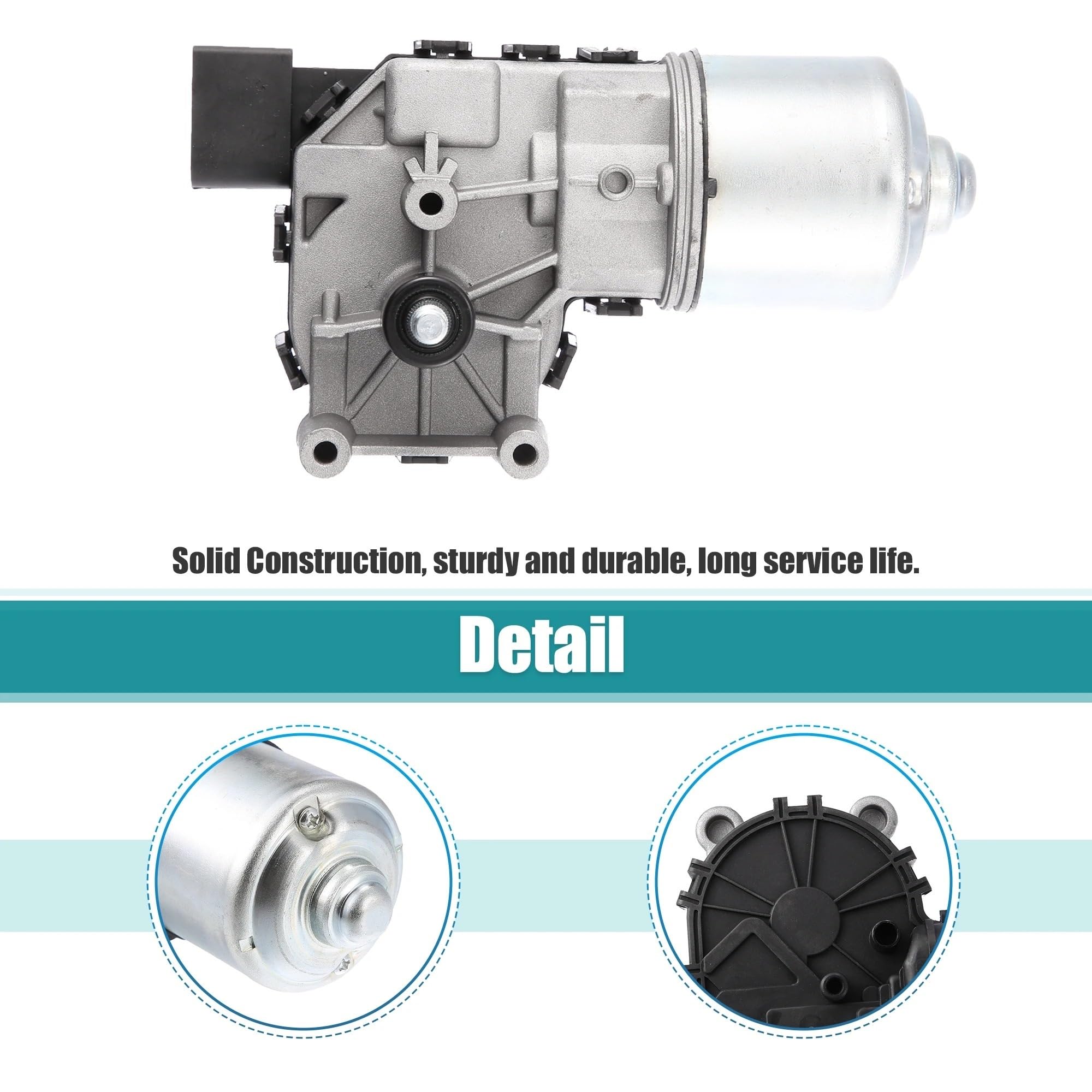Silnik wycieraczek do VW Jetta 2011-2015, numer części 6R1955119A lub 5C6-955-113A.
