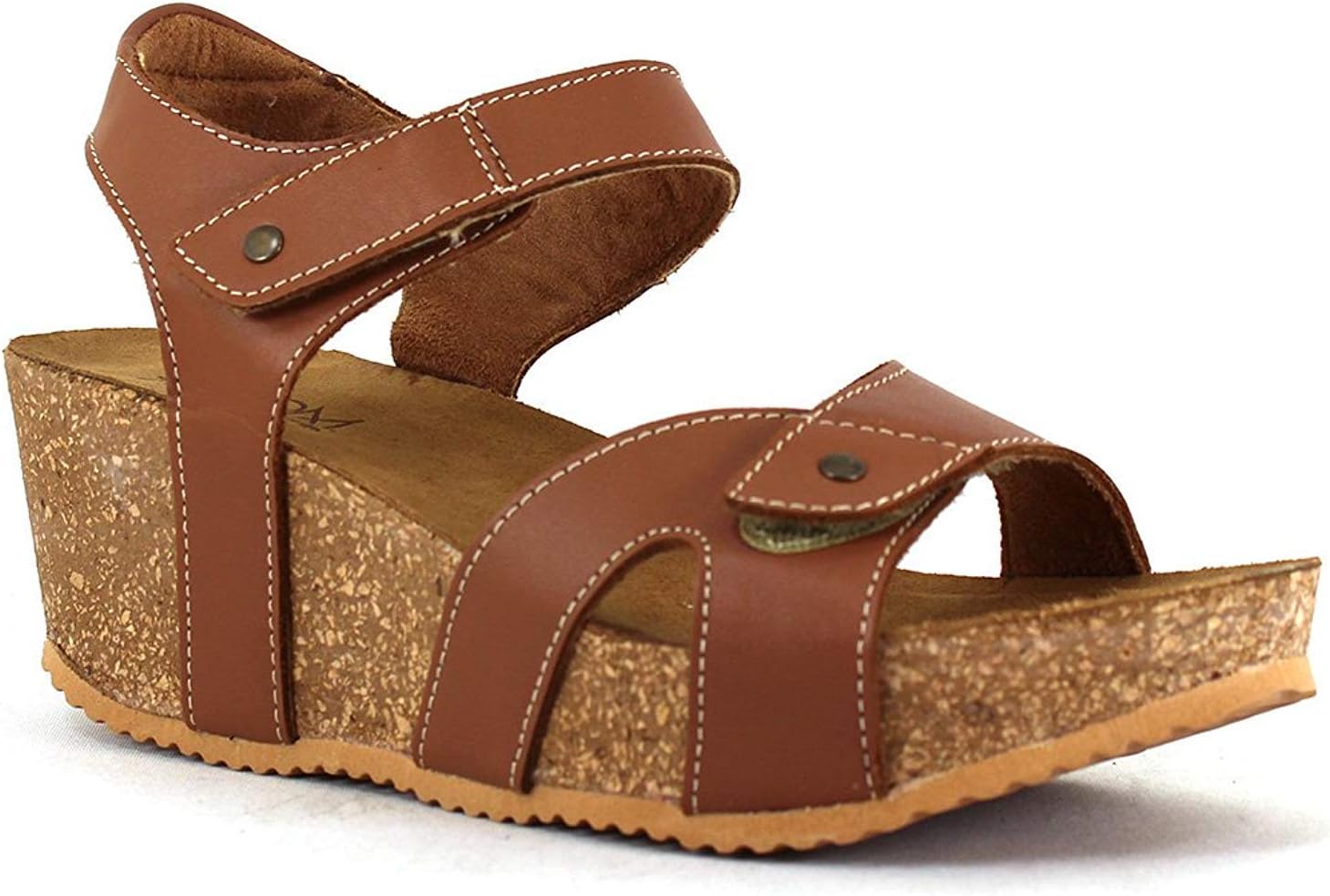 AXXIOM Womens Brook Open Toe Casual Platform Sandals
