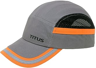 TITUS Lightweight Safety Bump Cap - Baseball Style Protective Hat