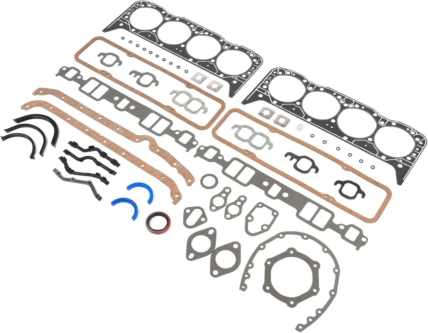 Engine Head Gasket Set Replacement for Chevy Small Block 307 302 283 327 350 V8 1957-1979 260-1000 260-1045