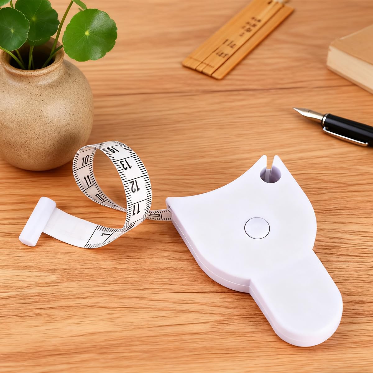 Body Tape Measure, 60 Inch Automatic Retractable Measuring Tape with Dual Scale for Body Measurements