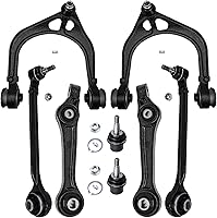 Vista 957 de Detroit Axle - Kit de suspensión frontal de 8 piezas para Dodge Journey 2009-2015, 2 brazos de control inferiores, 2 rótulas, 2 varillas