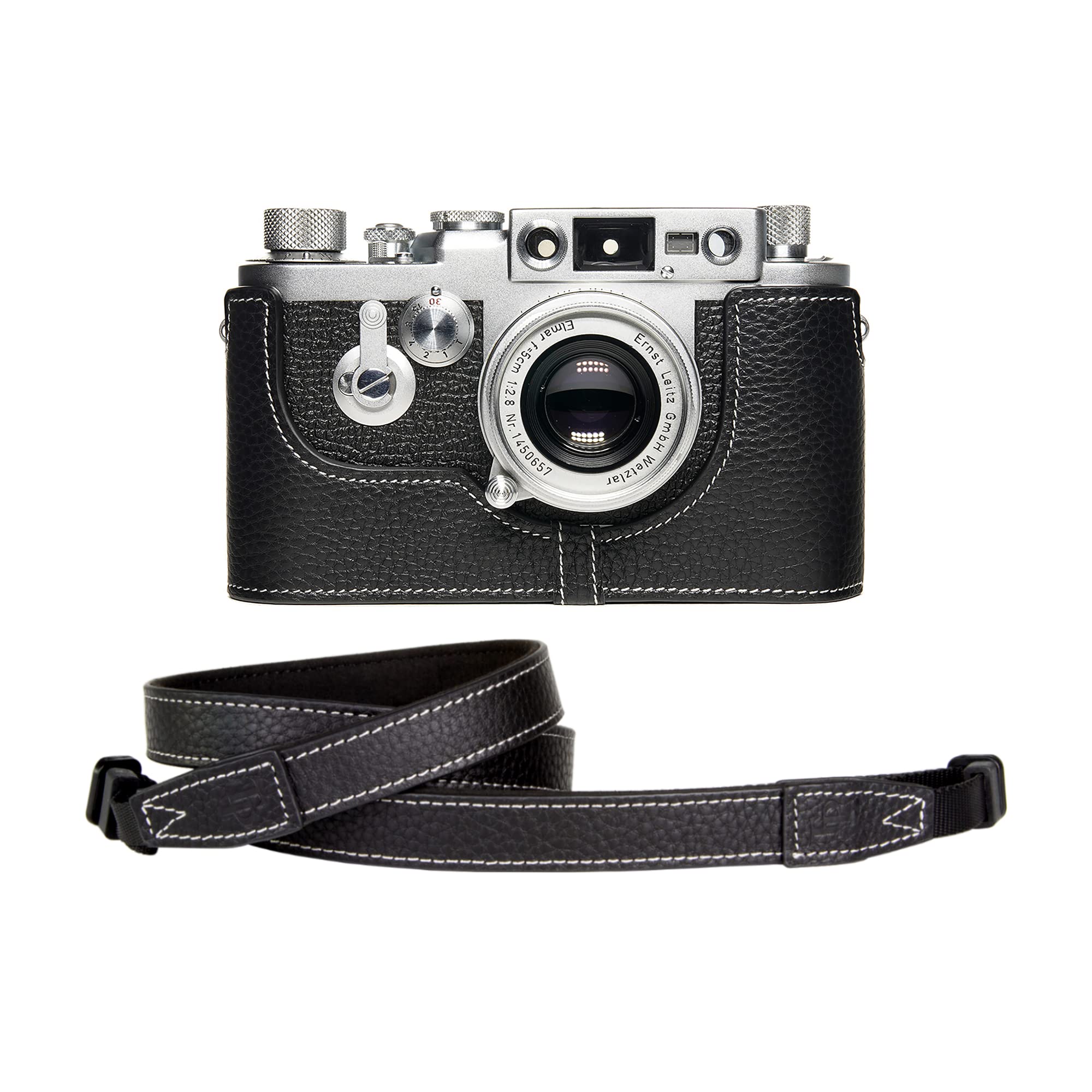 TP Handmade Genuine Real Leather Half Camera Case Bag Cover for Leica ic iic iiic iiid if iif iiif i