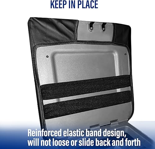 Miniatura 5 de Funda de consola central para Ford 2015-2022 F150, 2017-2022 F250 F350 F450 F550, accesorios interiores de automóvil de piel sintética, funda para