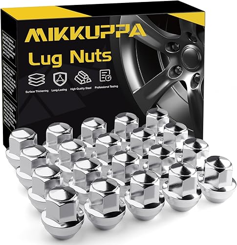 Miniatura 8 de MIKKUPPA 24 tuercas de llanta M14x2.0 – Reemplazo para Ford F-150 2004-2014, Ford Expedition 2003-2014, ruedas Lincoln Navigator 2003-2012 – Tuercas