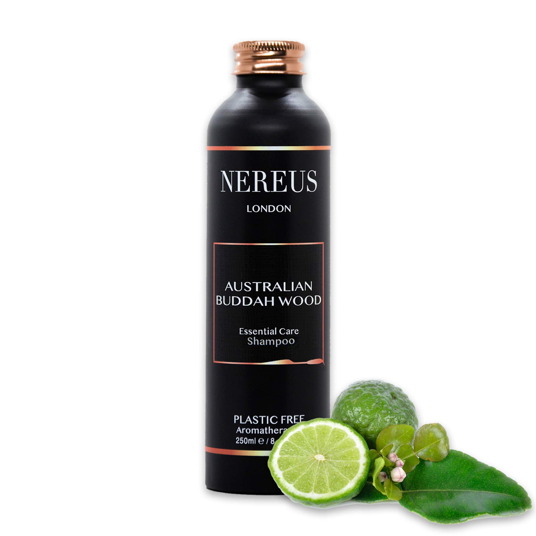 Nereus Detoxifying Organic Shampoo For Soft Smooth, Beautiful & Fuller Hair, Sulphate Free, All Hair Types (250ml)