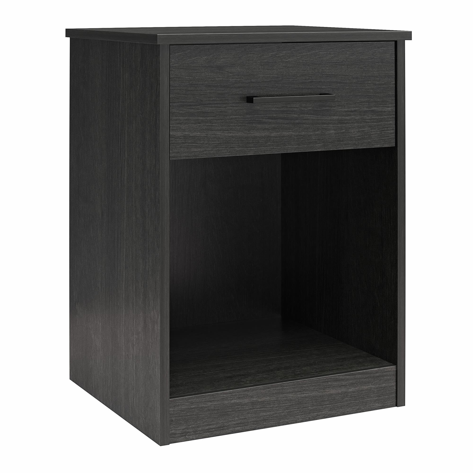 Dorel Home BrEZ Build Pearce N.Stand 1DRW Black Oak