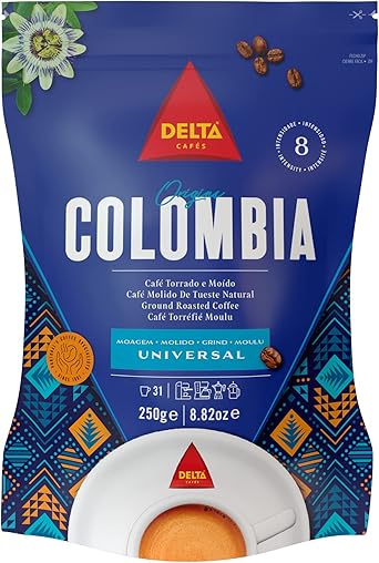 Delta Q Café Torrado e Moído Colômbia 250g Menor preço em Delta Q Café Torrado e Moído Colômbia 250g