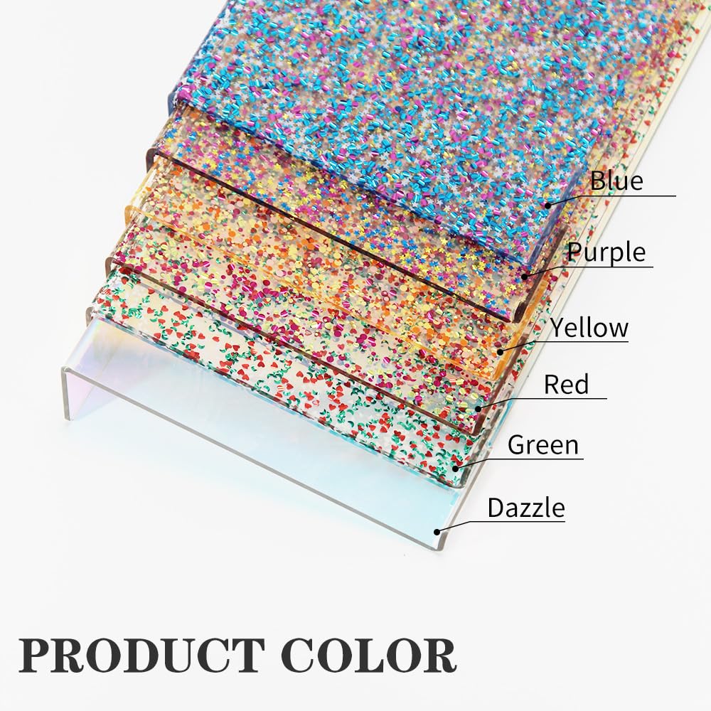 Computer Keyboard Stand Titled PC Gaming Keyboard Stand Riser with Silicone Anti-Slip Case, Acrylic Keyboard Tray Holder for Ergonomic Typing Working at Home and Office (LJ013A Green)