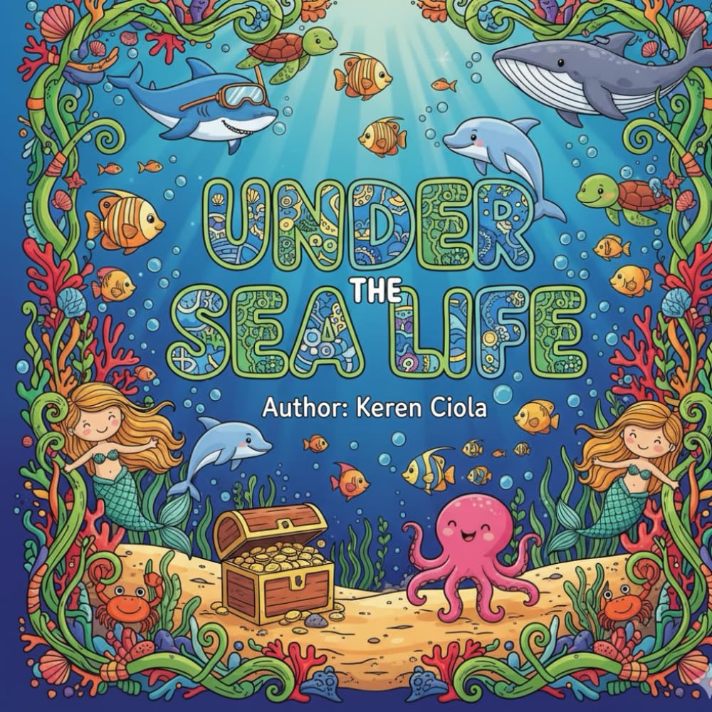 Under the Sea Life Coloring Book