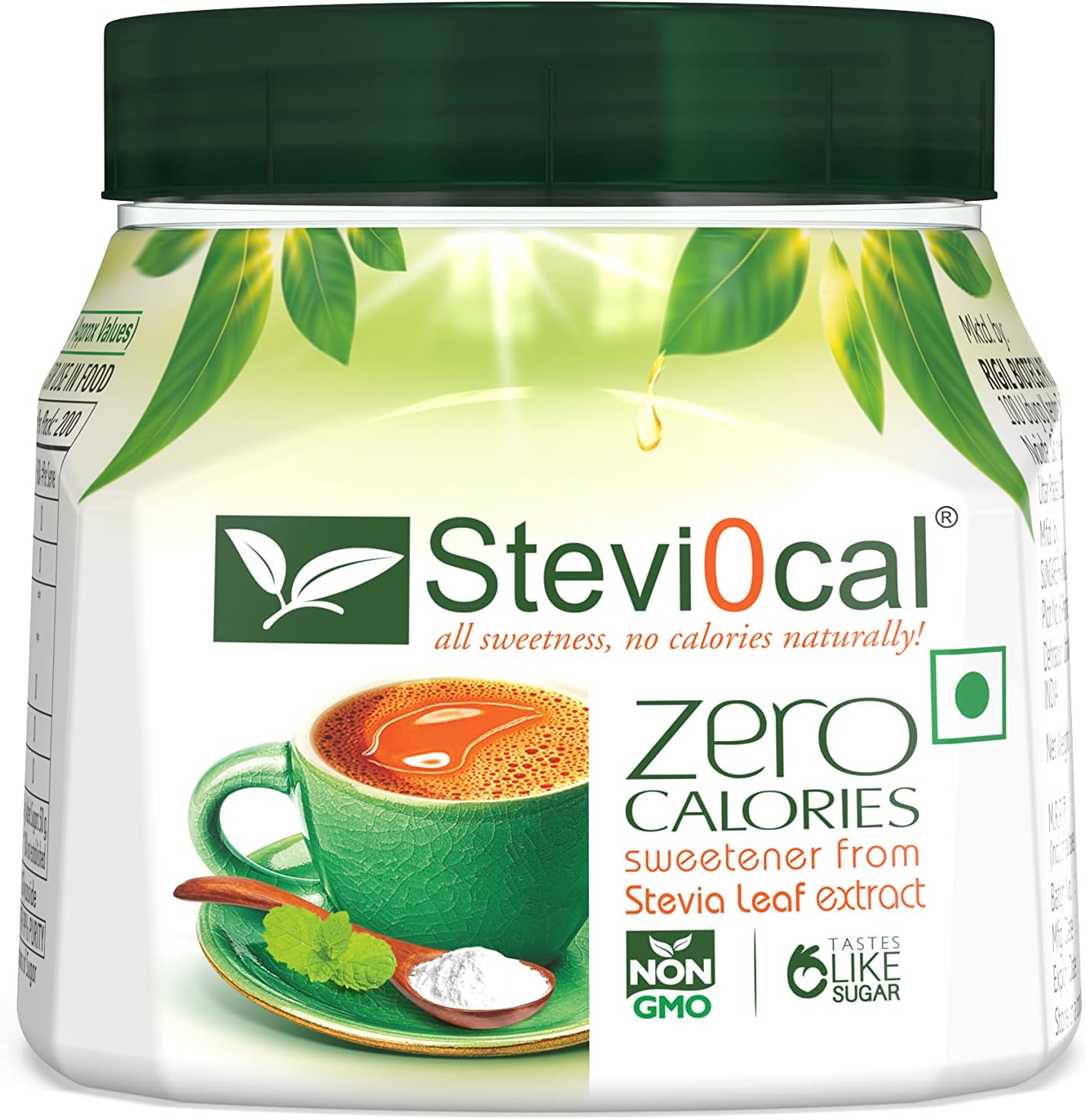 Steviocal Sweetner All Natural Stevia - 200 g