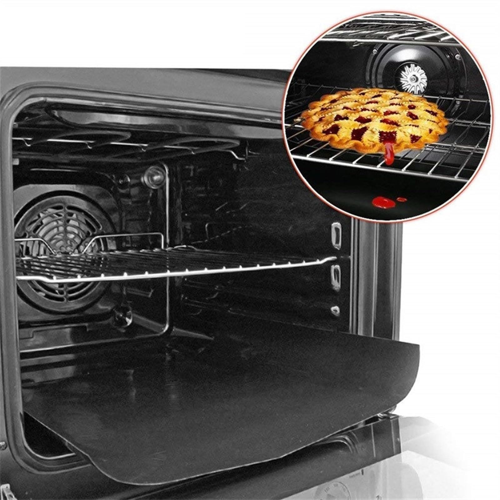 BBQ Grillmatte 44X33CM Backmatte Antihaft-Grillfolien Ofengrillmatte Wiederverwendbare Grillfolienmatte Grillwerkzeuge Camping-Grillzubehör(10pcs)