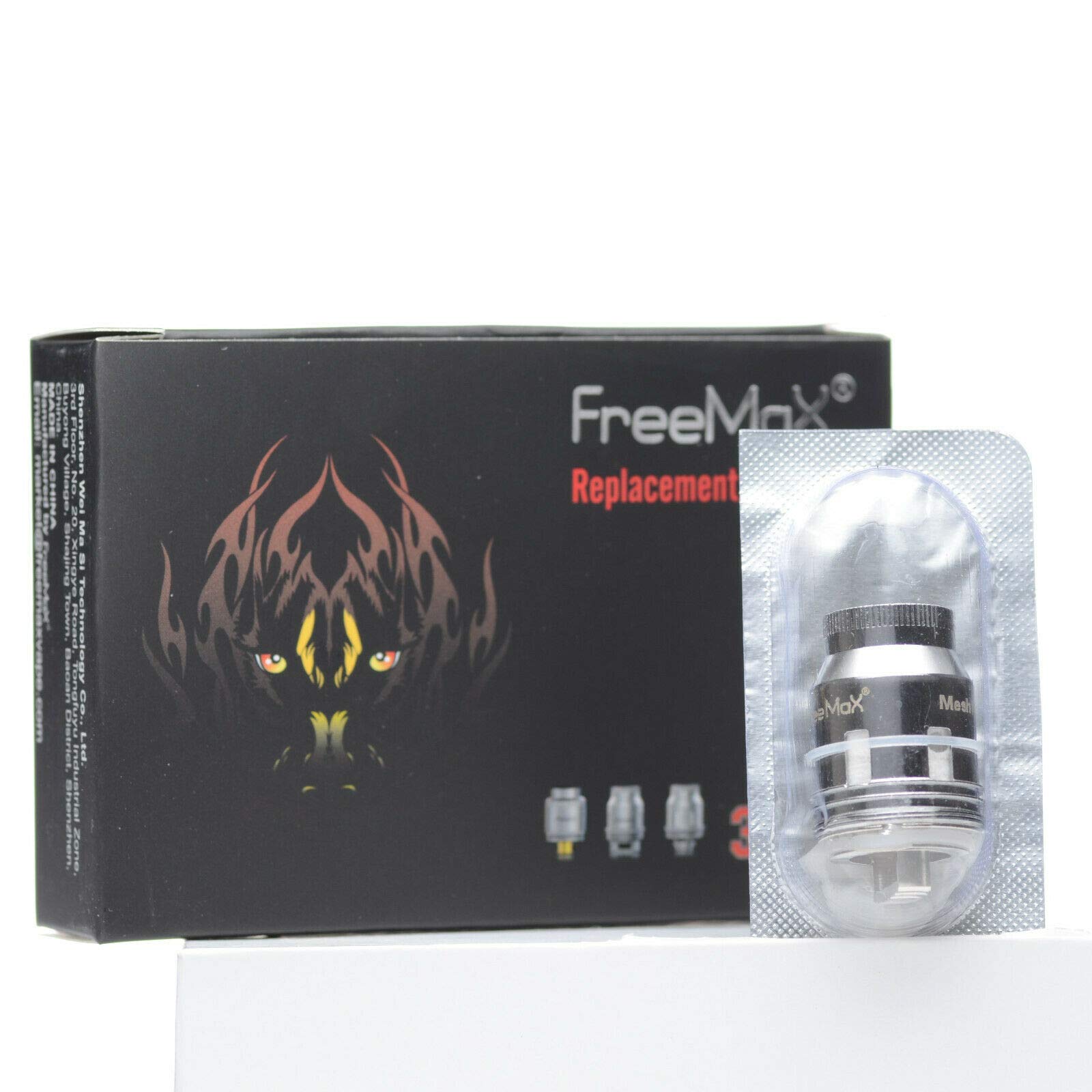 FreemaxMesh Pro Single Mesh Coil 0.15 NO Nicotine (40-70W) Pack of 3
