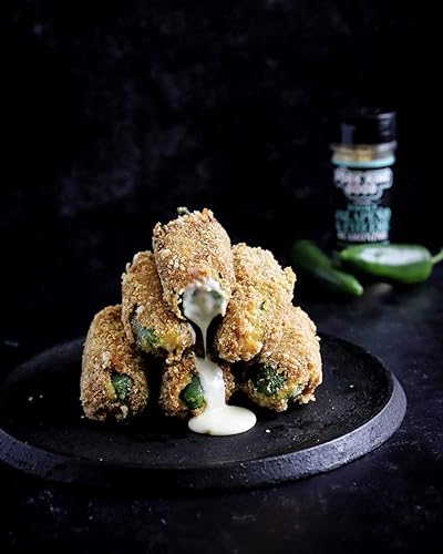 Miniatura 4 de Pork King Good Condimento  Jalapeño ahumado y queso  Ideal para cocinar y condimento de palomitas de maíz  Apto para ceto, paleo, sin MSG, sin gluten