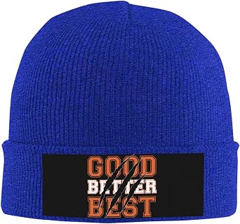 Good Better Best Good Better Best Bears Knit Beanie Winter Hat Warm Soft Cap Blue