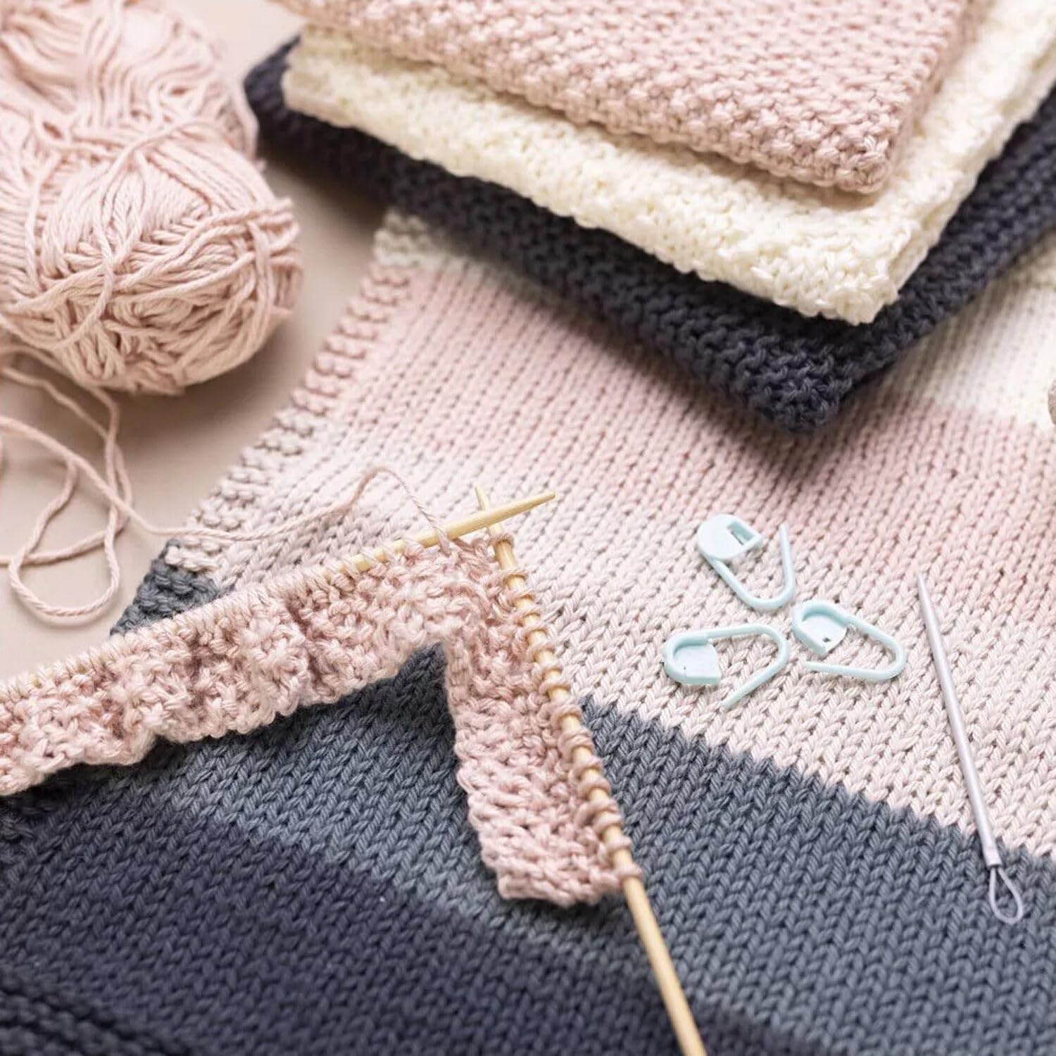 CREATIV DISCOUNT Starter Bastelset Stricken - DIY Set