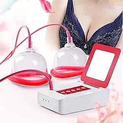 HMLSYZX Masaje del Pecho, Masajeador de Senos Eléctrico, Estimulador de Masaje de Pecho Inalámbrico USB, Prevent Sagging and Dredge Breast, Ajuste Curva de los Senos