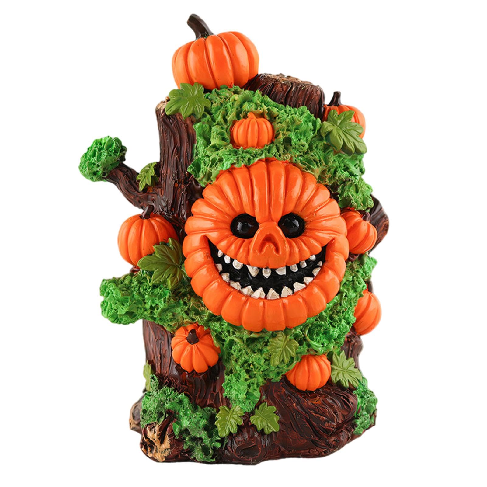 Amazon.co.jp: Hozilen ハロウィン パンプキン フィギュア、樹脂製 