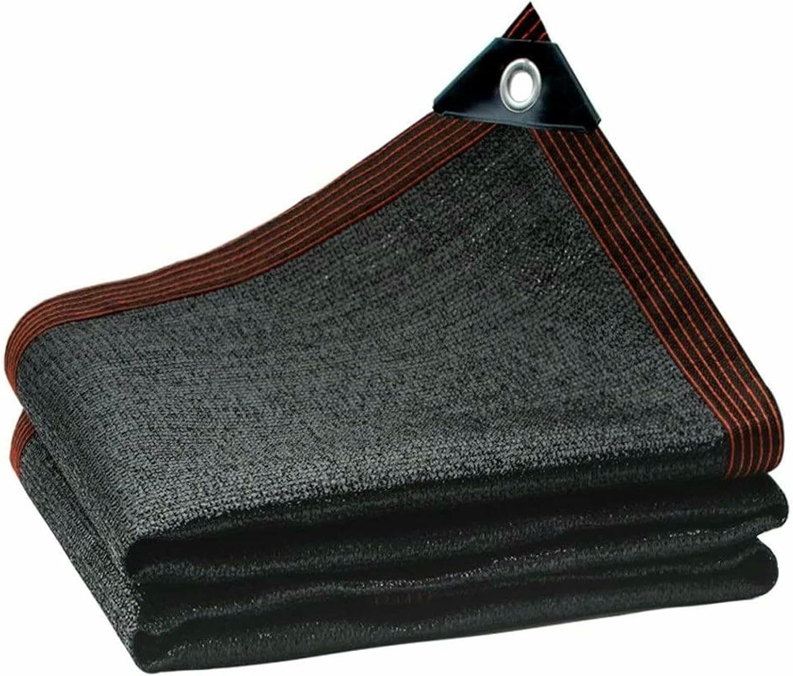 Sun shade sail noir et bâche filet d'ombrage pour plante