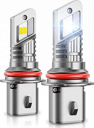 SEALIGHT 9007/HB5 LED Bulbs, 30,000LM Super Bright 6500K Cool White, 1:1 Mini Wi