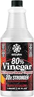 Vista 1 de Calyptus Vinagre súper concentrado 75% puro Diluye a 3.75 galones 15 vinagre concentrado de potencia 1 cuarto de galón