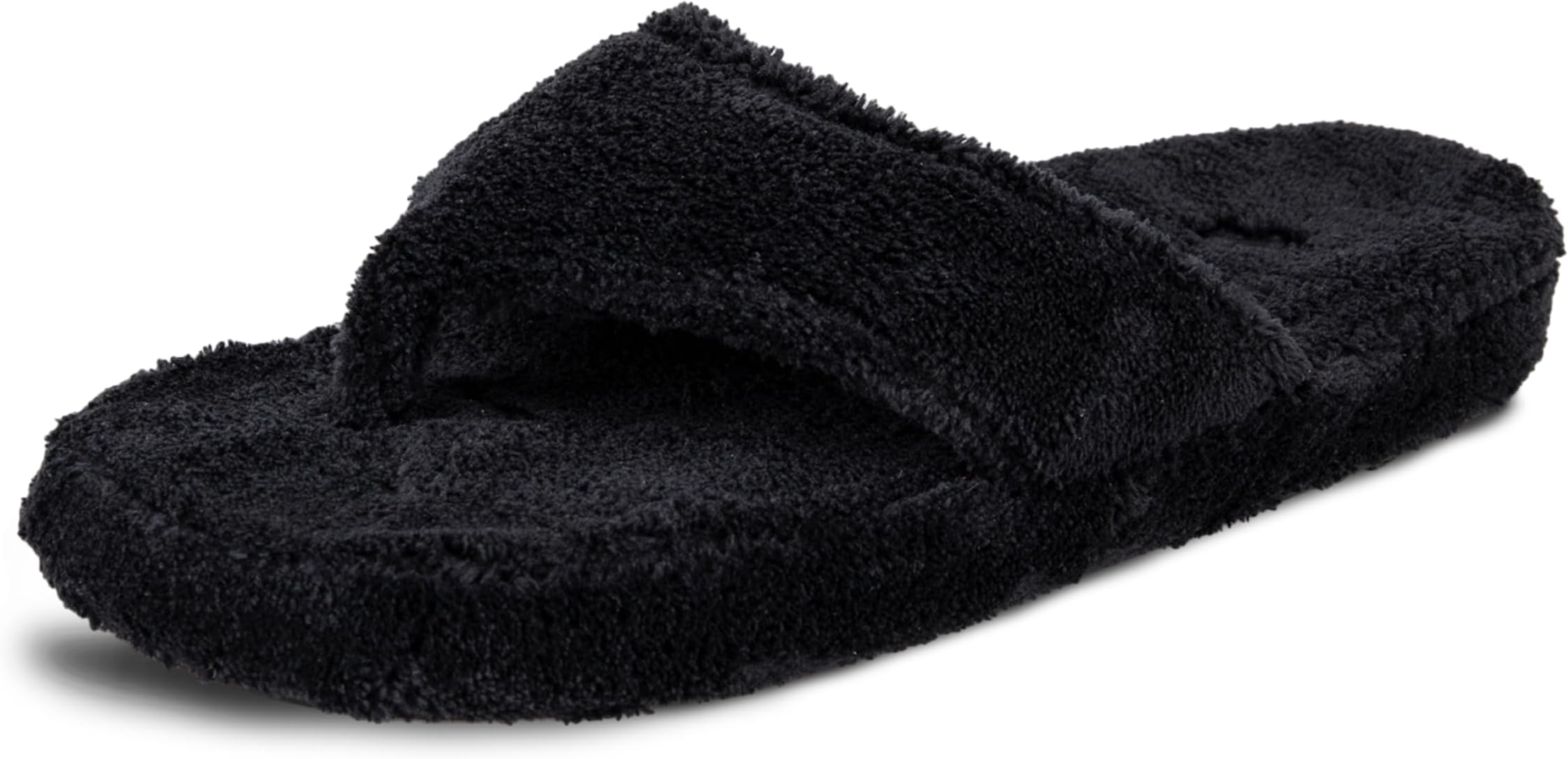 Women's Spa Thong Slippers with Cloud Contour Comfort - Arch Support and Plush Fluffy Terry Lining, Perfect for Beach, Camping, Poolside, or Bathroom Wear