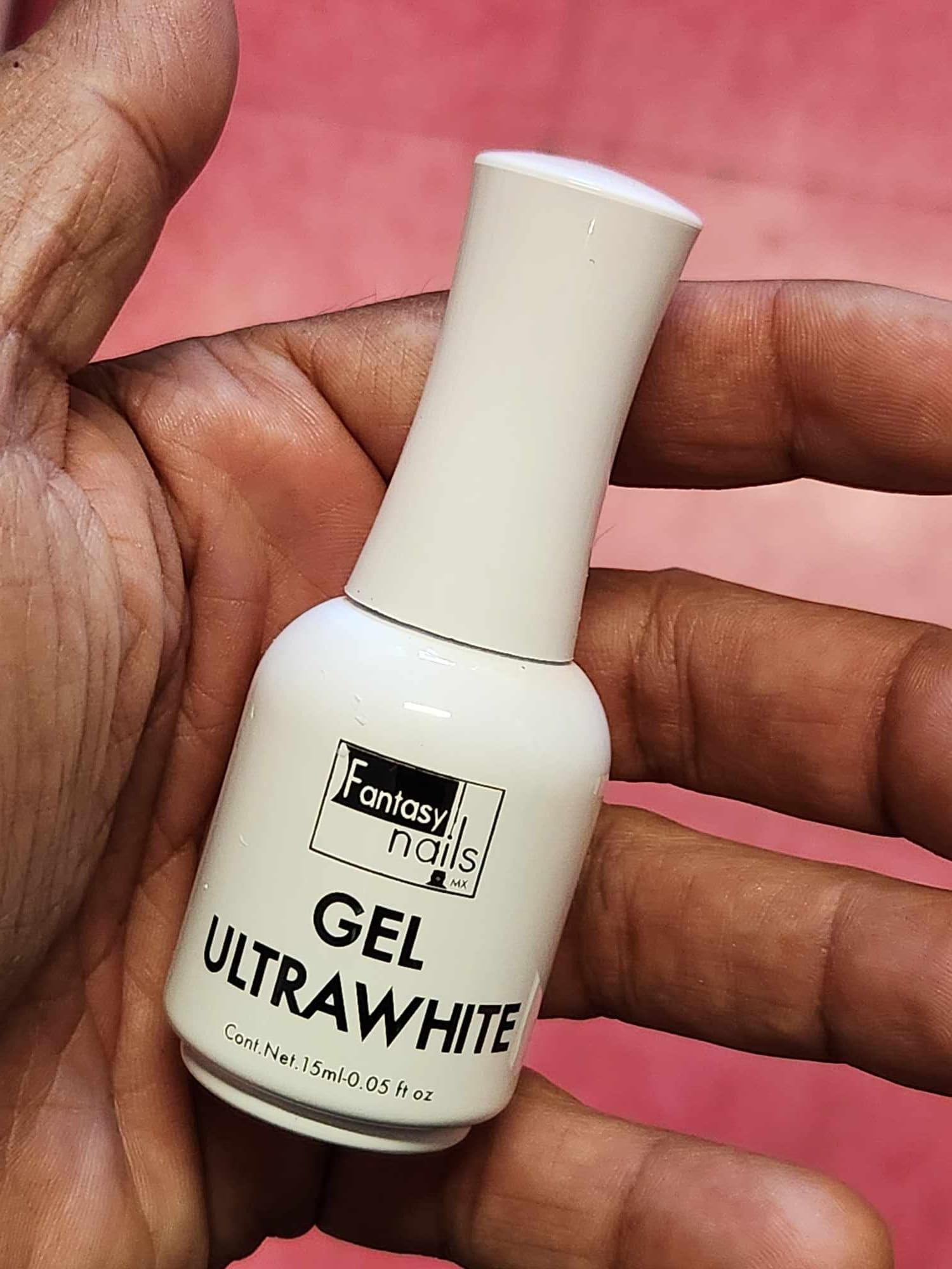Amazon.com : Fantasy Nails Gel Blanco, Ultra White 15ml : Beauty