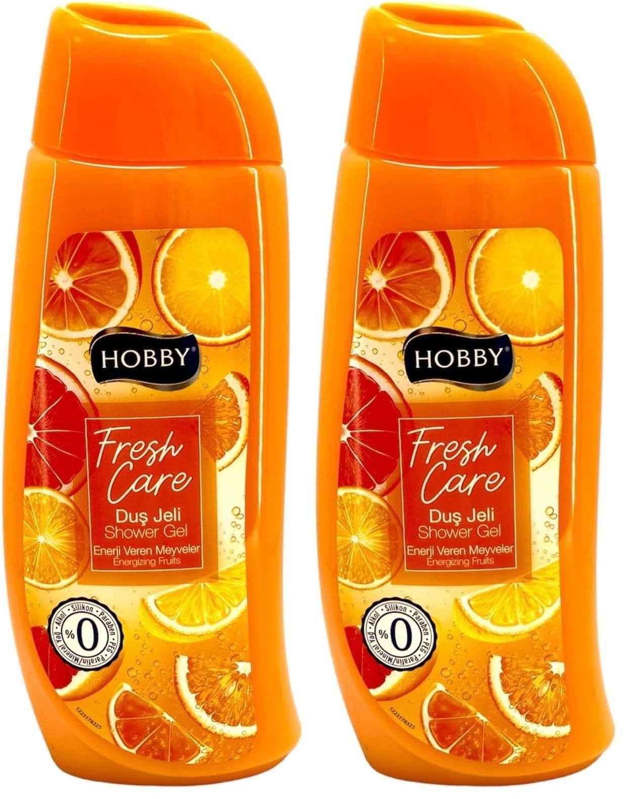 Hobby Vücut Şampuanı Enerji Veren Meyveler 500 Ml (2 paketi)