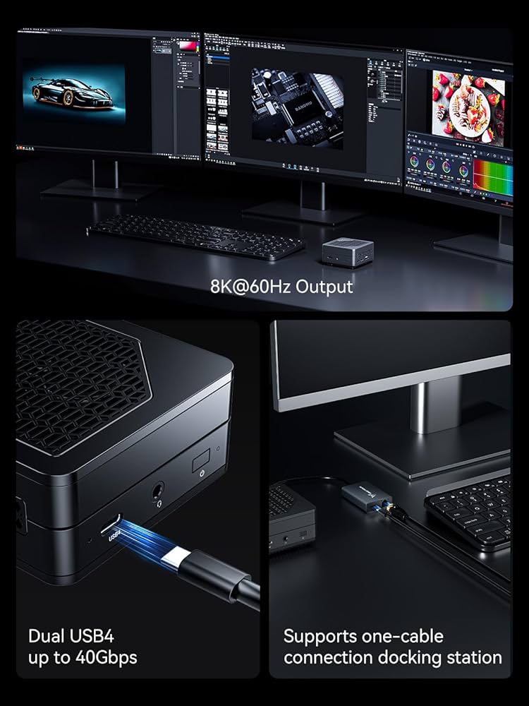 MINISFORUM EM780 32GB 1TB ミニPC MINISFORUM EM780