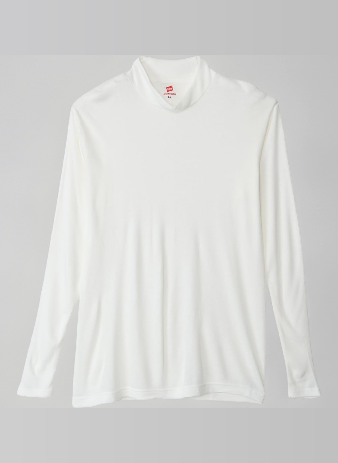 Amazon.co.jp: Tシャツ 長袖 綿100％ モックネックロングスリーブT