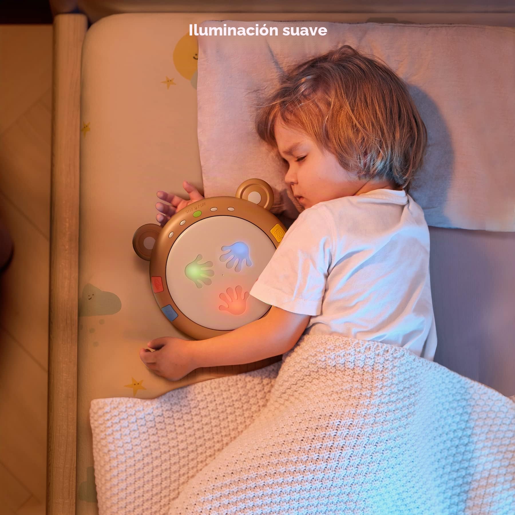 TUMAMA KIDS Juguetes Electrónicos Musicales para Bebés, Educación Temprana, Tambor Iluminado, Instrumentos Musicales para Bebés, Juguete Sensorial para Bebés, Juguetes Musicales
