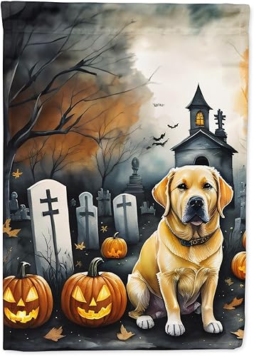 Miniatura 182 de Caroline's Treasures DAC2011GF - Bandera decorativa para jardín de Halloween con diseño de beagle para jardín, jardín, jardín, jardín, multicolor