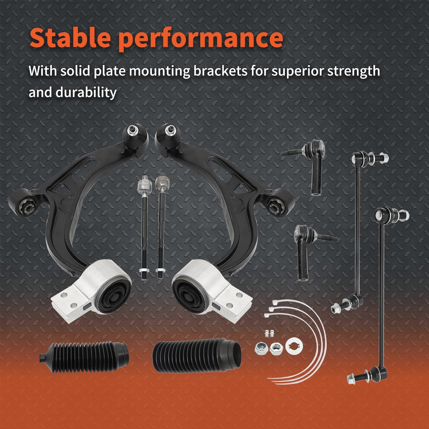 labwork 10pc Steering Front Lower Control Arms Replacement for Ford Explorer 2011-2017