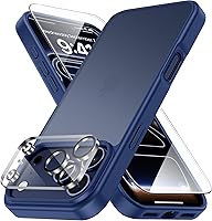 Vista 152 de 3 en 1 Funda Magnética Fuerte para iPhone Air, 1X Protector de Pantalla + 1X Protector de Lente de Cámara, Cubierta Protectora a Prueba de Golpes