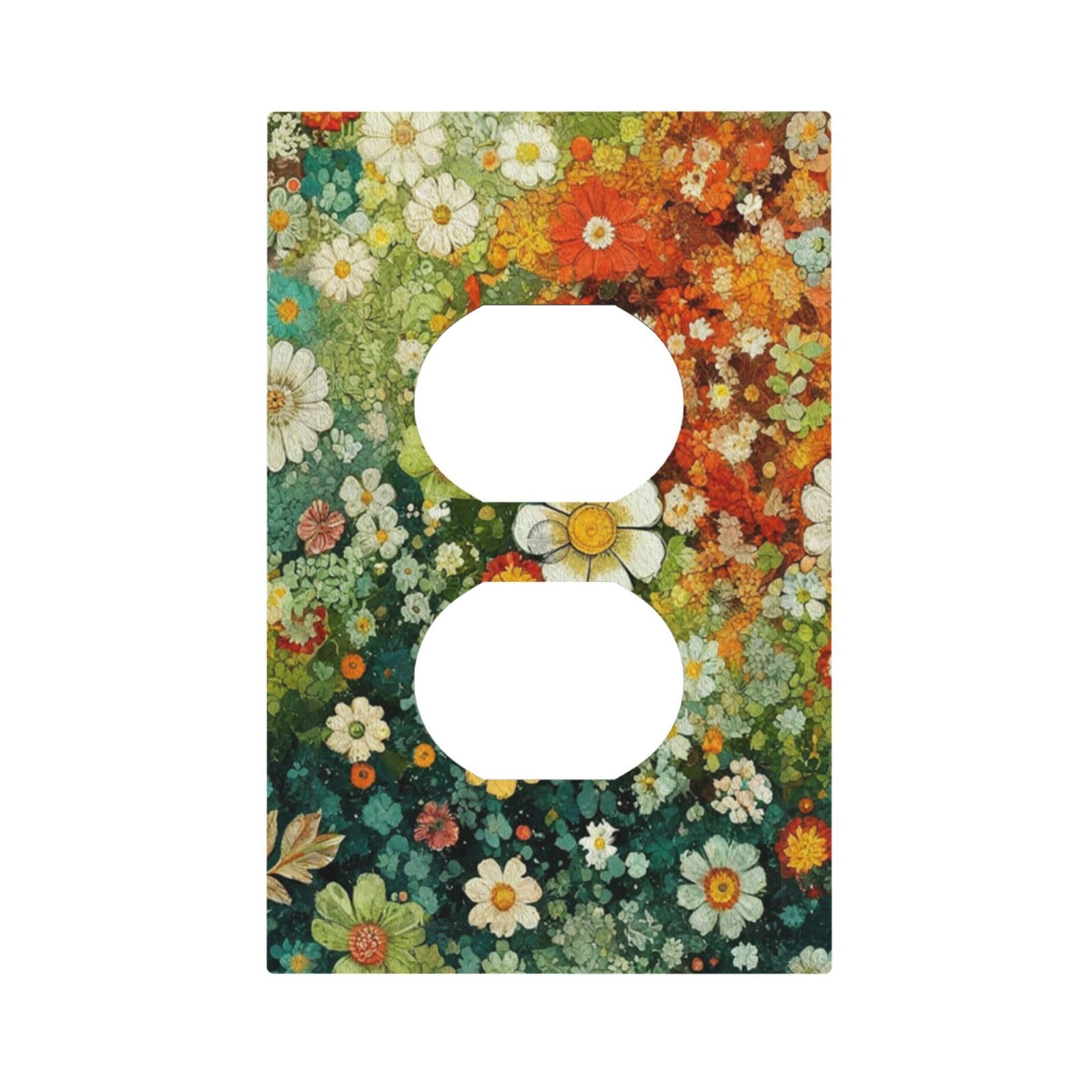 Colorful Sunflower Wall Plates - Decorative Light Switch Covers -28 Colorful Sunflower Wall Plates - Decorative Light Switch Covers -28