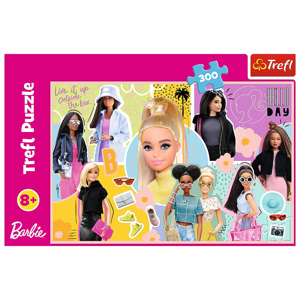 Trefl - Barbie Puzzle, Multicoloured, One Size, 23025, Multicolor - Image 2