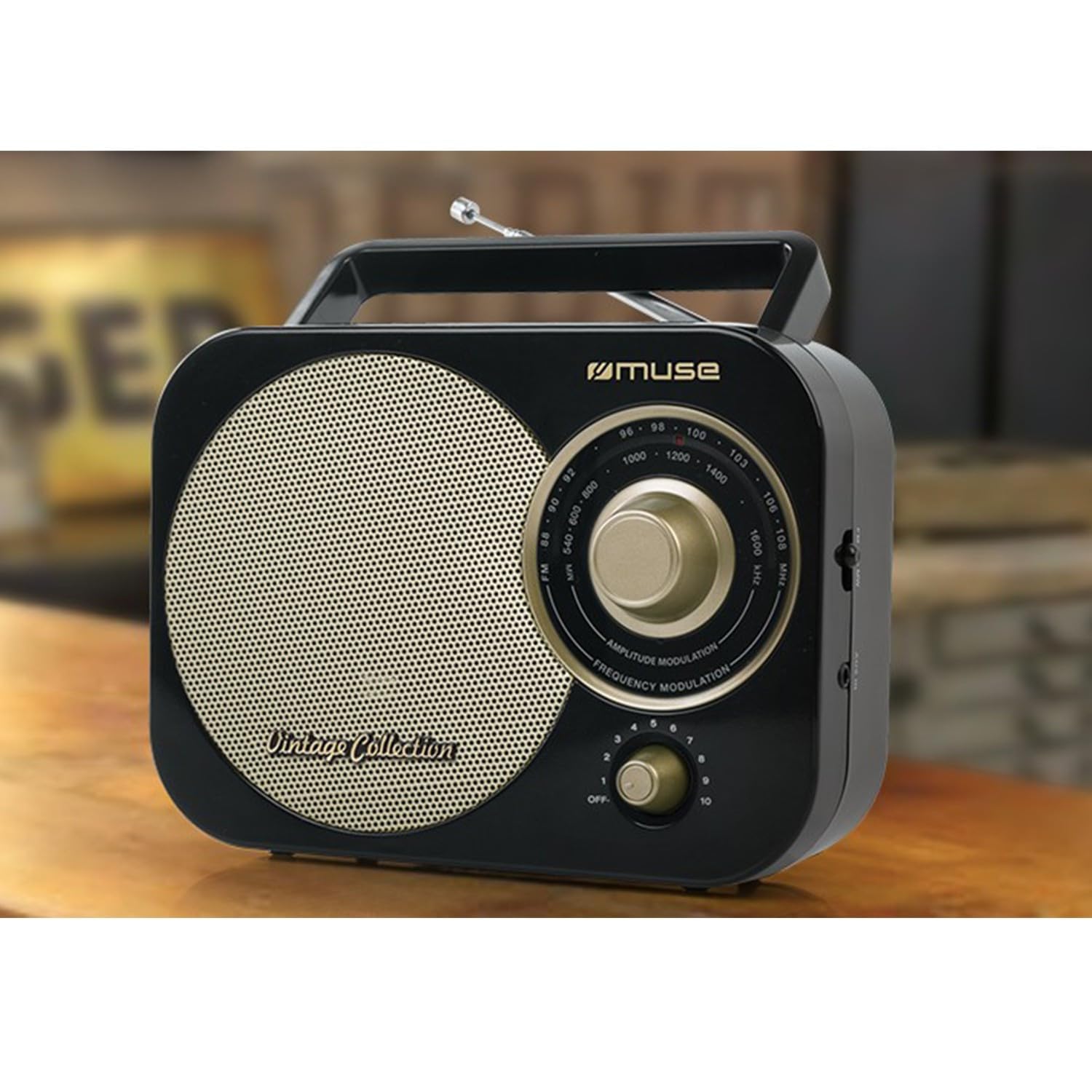 Muse M-050 R - Radio Portable - Radio Réveil - Petit Audio