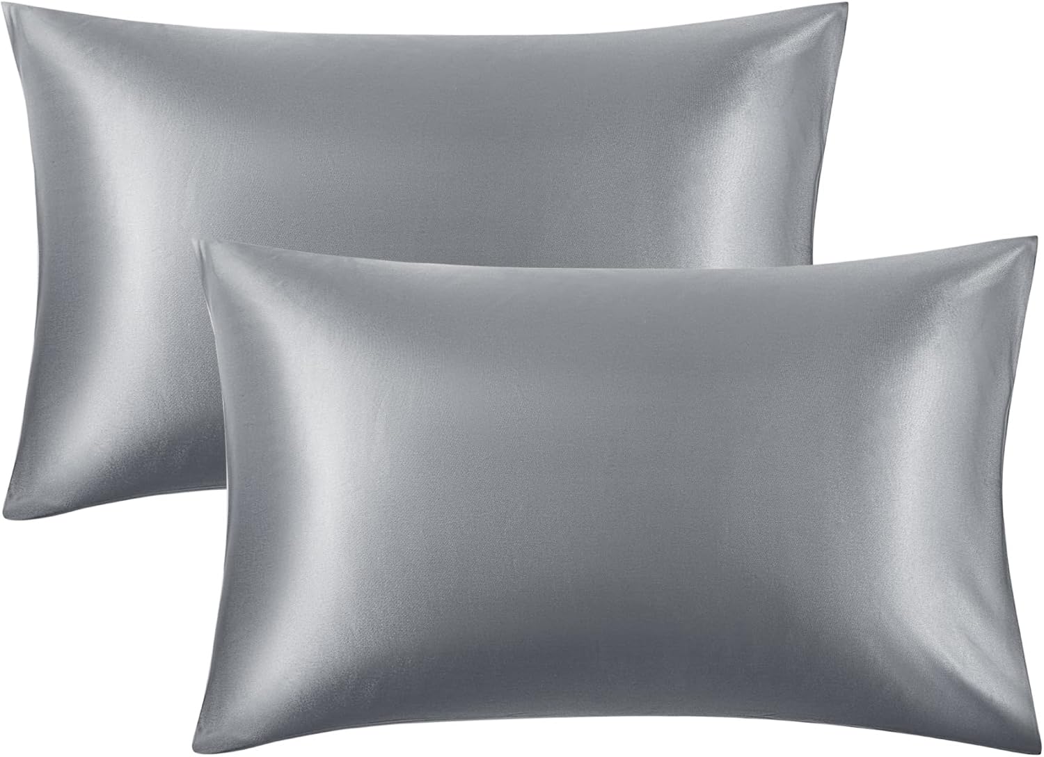 Bedsure Satin Pillowcase for Hair and Skin Queen Space