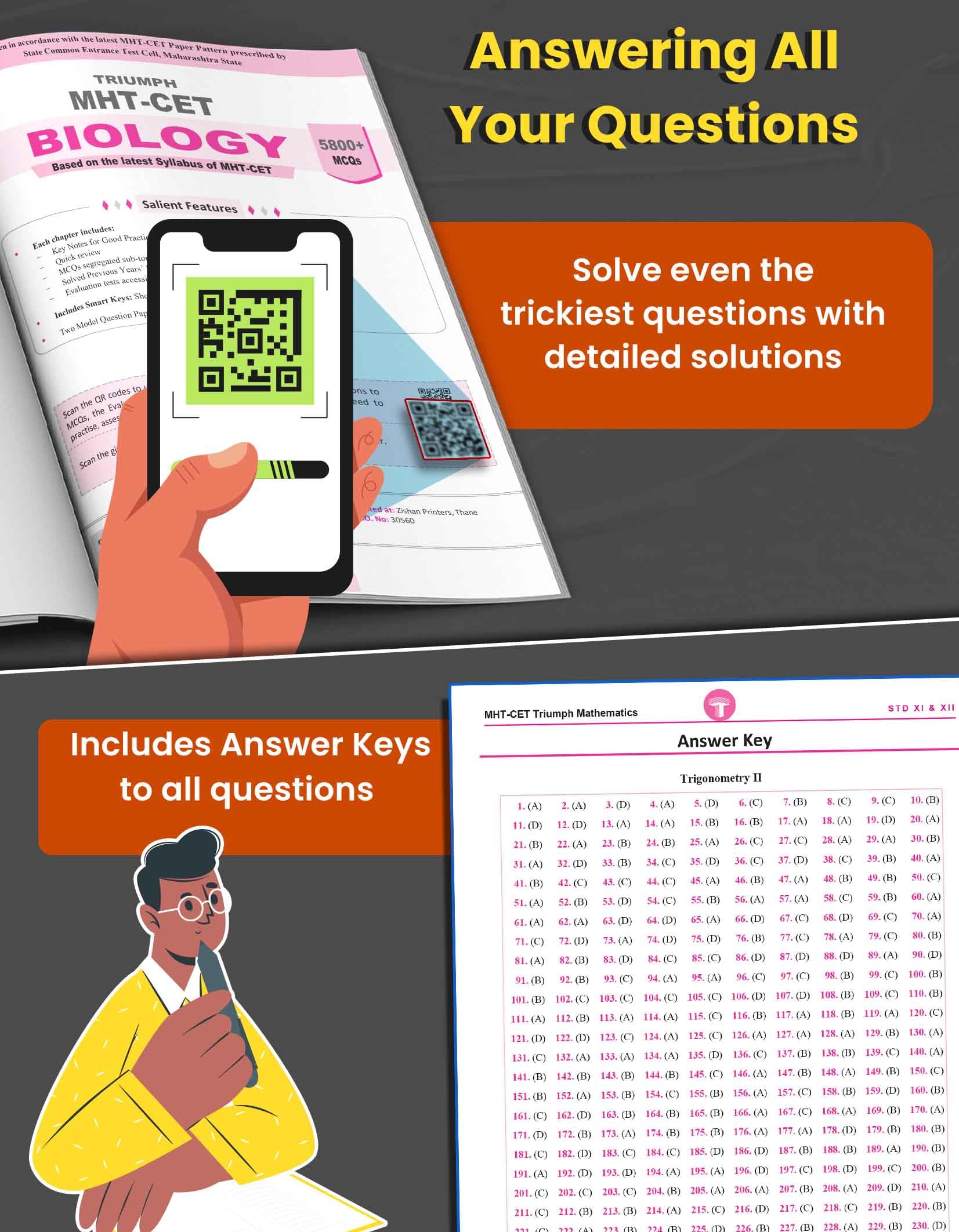 MHT-CET Triumph Maths for 2027 Exam | Chapter Lens, 6200+ MCQs Chapterwise & Topicwise , PYQs, Model Question Papers | Based on 11th & 12th Maharashtra Board Syllabus 4