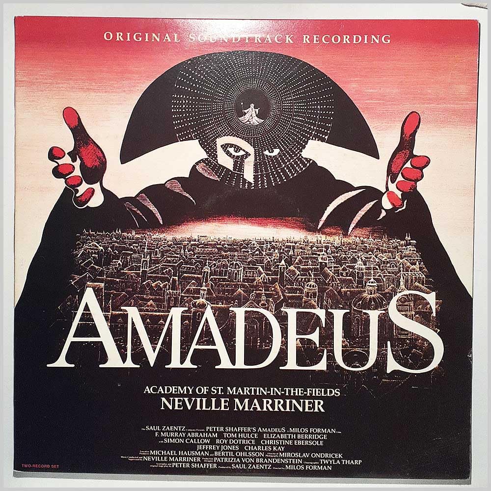 AMADEUS ORIGINAL SOUNDTRACK RECORDING NEVILLE MARRINER ACADAMY ST MARTIN IN THE FIELDS