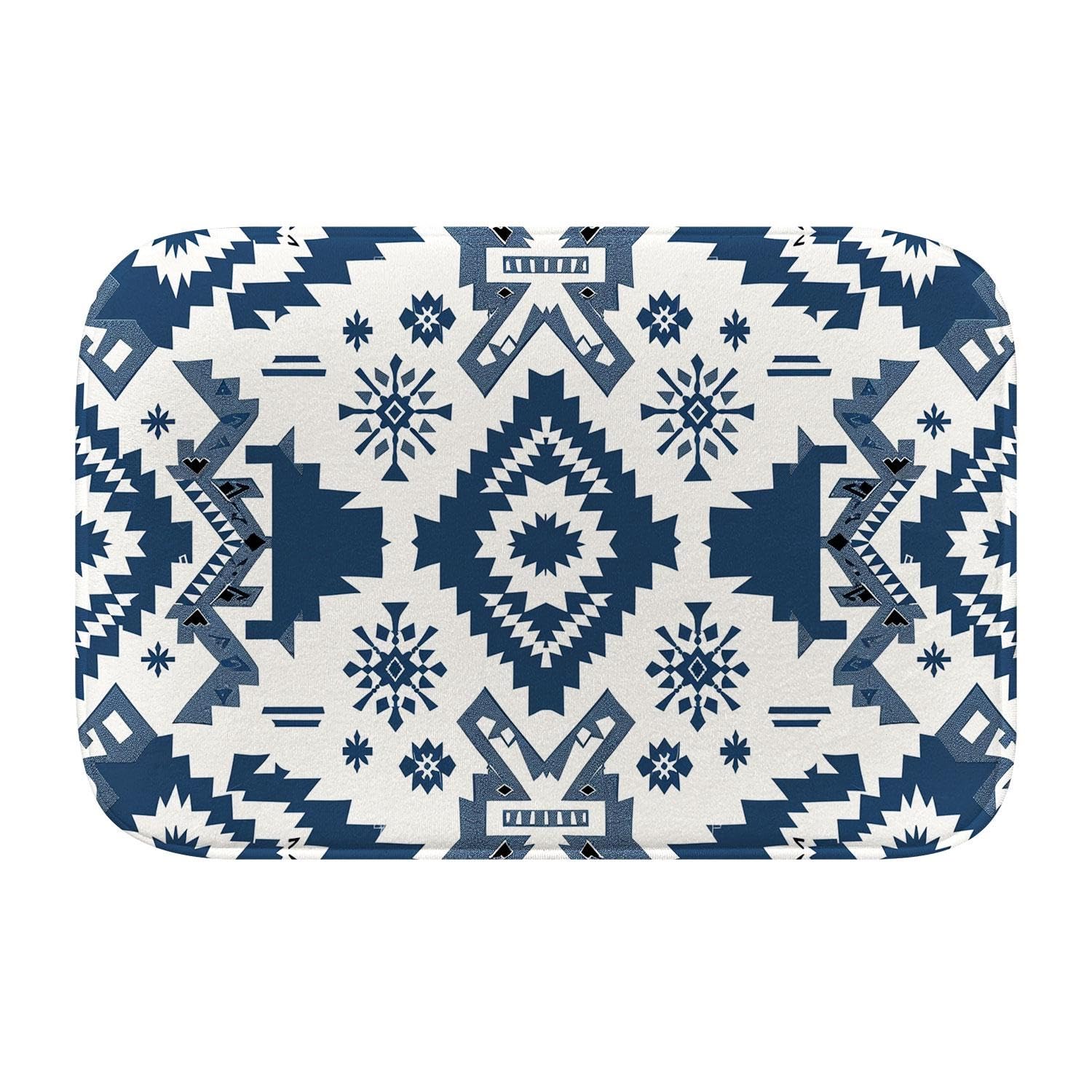 Tapis de salle de bain antidérapant en microfibre bohème 241 L