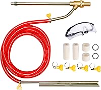 Selkie Wet Sandblaster Kit for Pressure Washers - 5000 PSI Abrasive Attachment with Nozzles, Goggles & Quick Connect