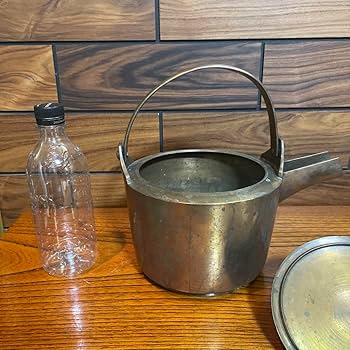 約300年以上前の青銅製 銚子 水注 酒注 江戸時代 正徳 錫 銅 やかん 二つ 約300年以上前の青銅製 銚子 水注 酒注 江戸時代 正徳