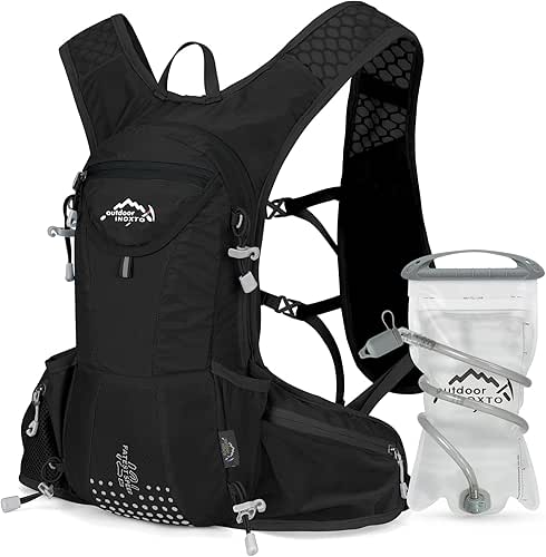IX INOXTO Hydration Pack Backpack, Lightweight Water Backpack with 2L