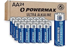 Amazon Basics 24-Count AA Batteries, Ultra Long Lasting